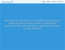 Tablet Screenshot of fleetstudio.com